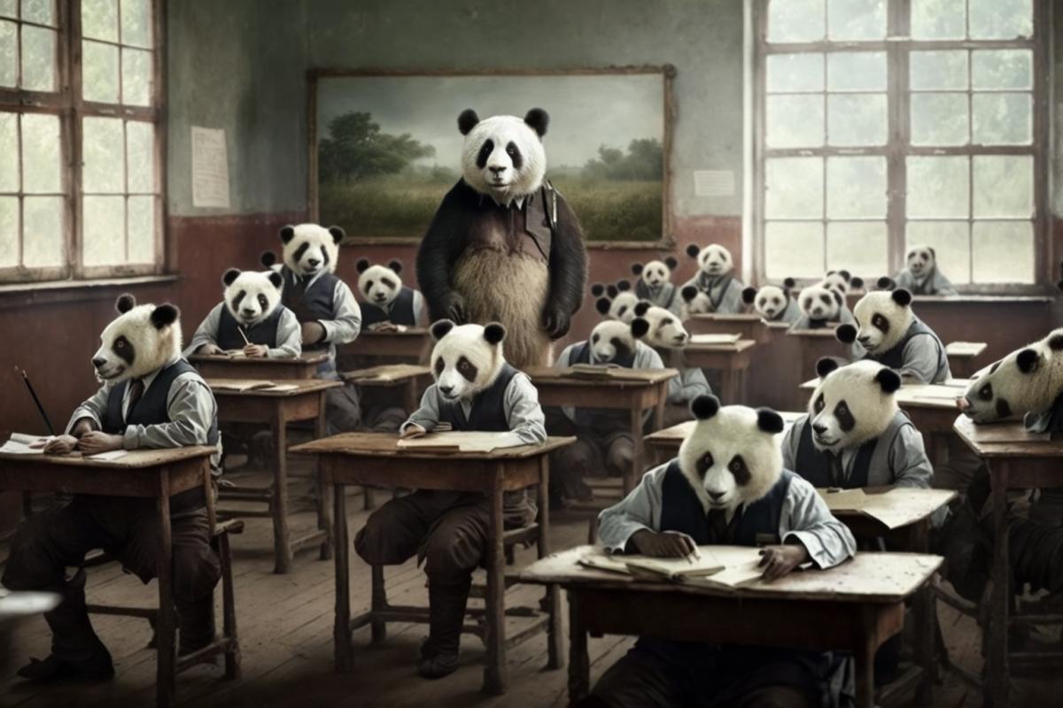 A school for pandas