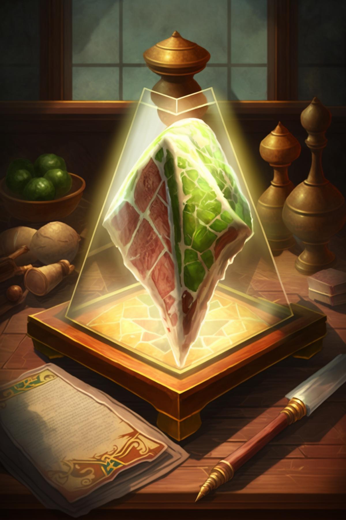 Magical Meat Artifact, Mysterious