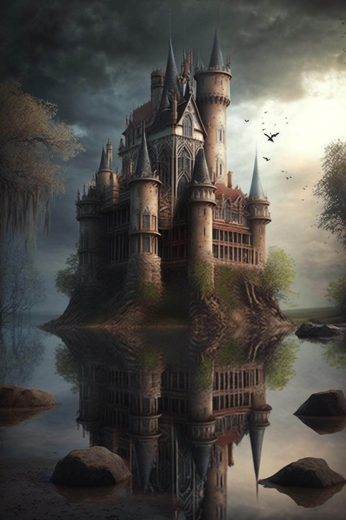 Majestic castle.