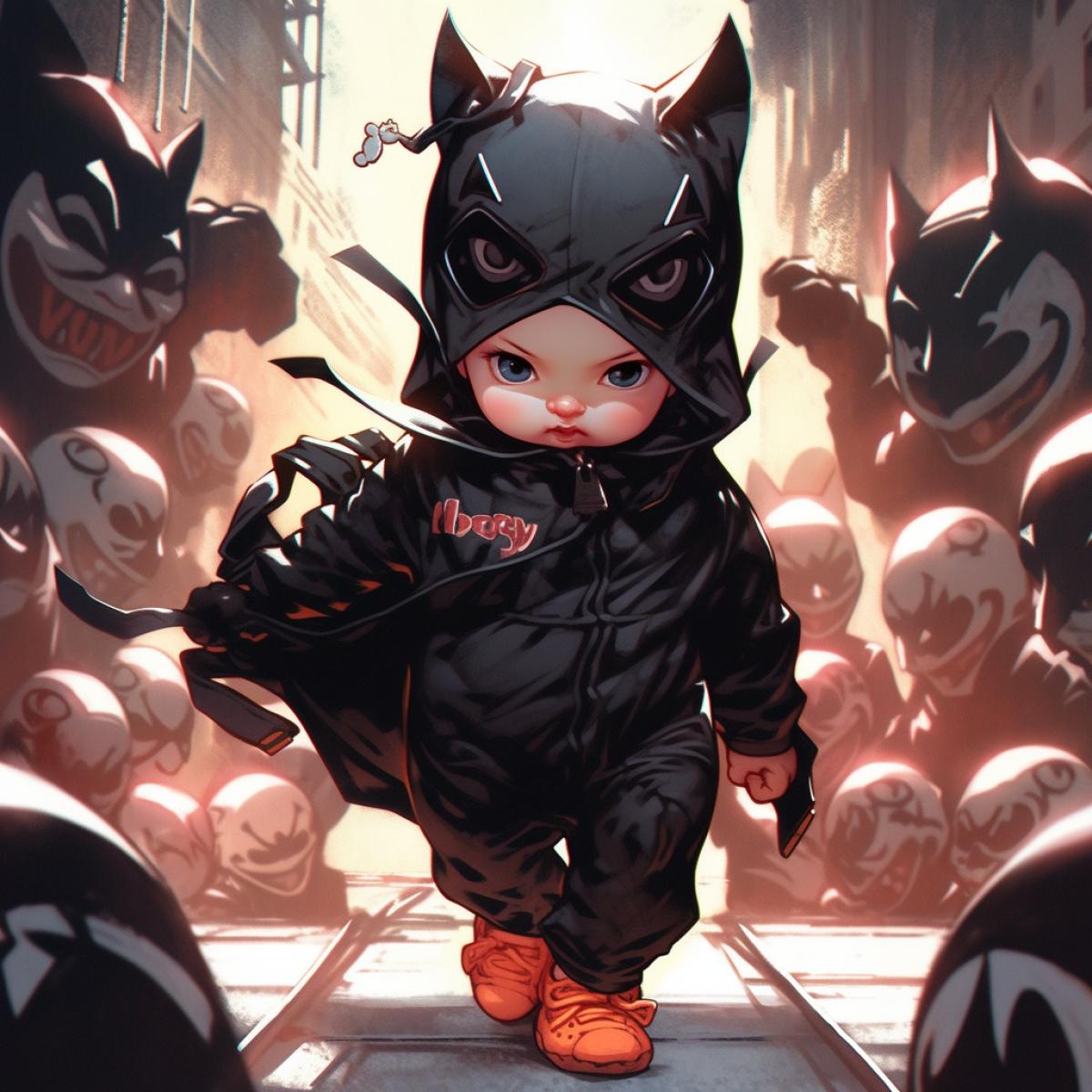 catwoman in infancy