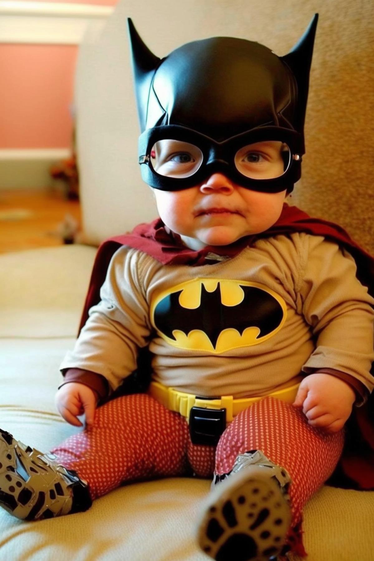 Baby superhero