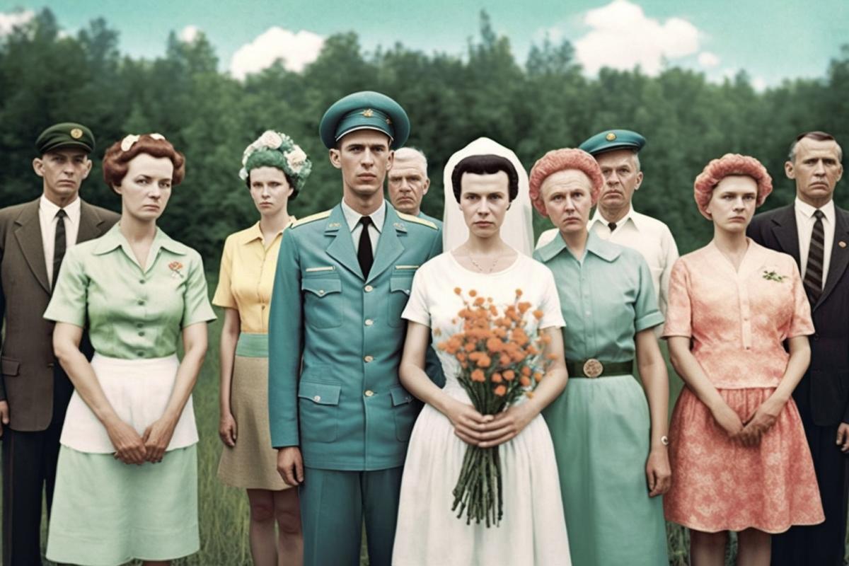 Wedding in USSR style