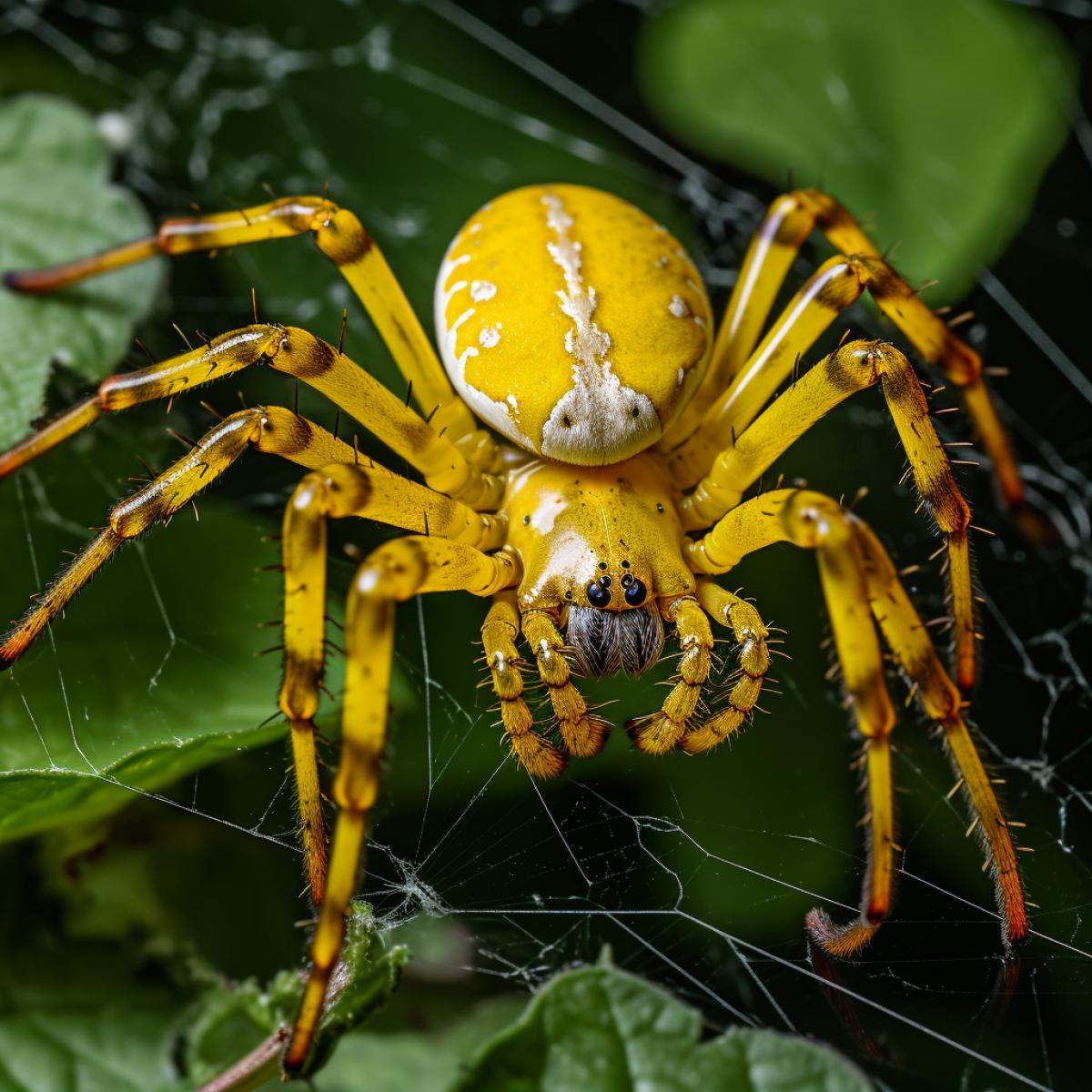yellow spider