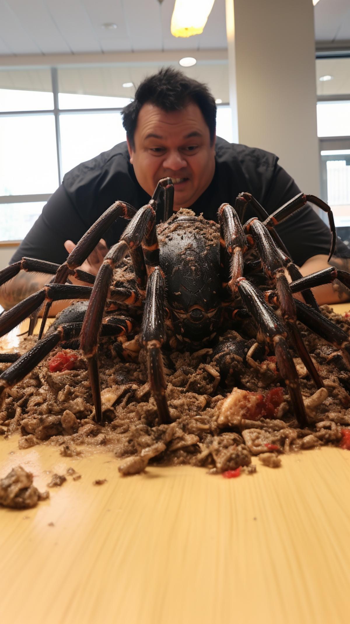 the 2023 international spider eating contest