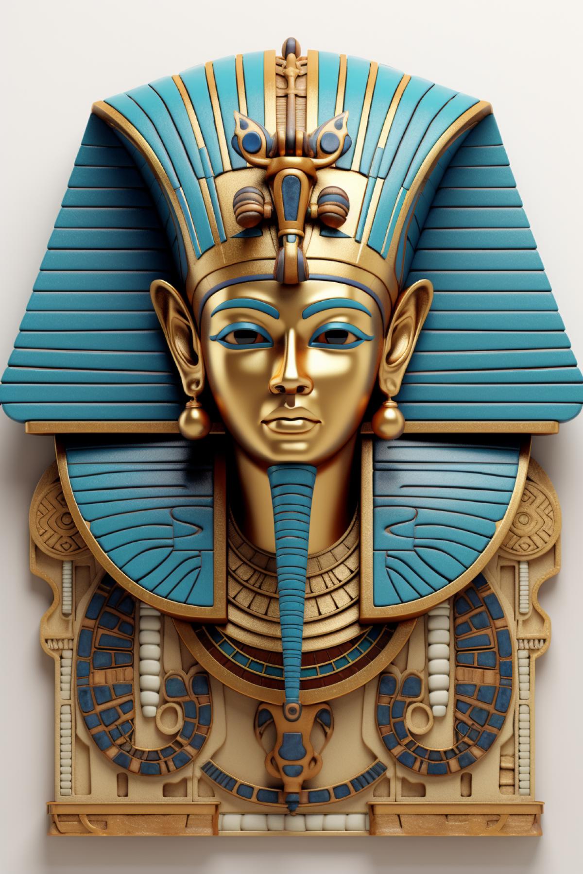 ancient egypt design illustrated with a beautifully detailed relief, 3D art, ancient aliens, smooth marble, mysterious