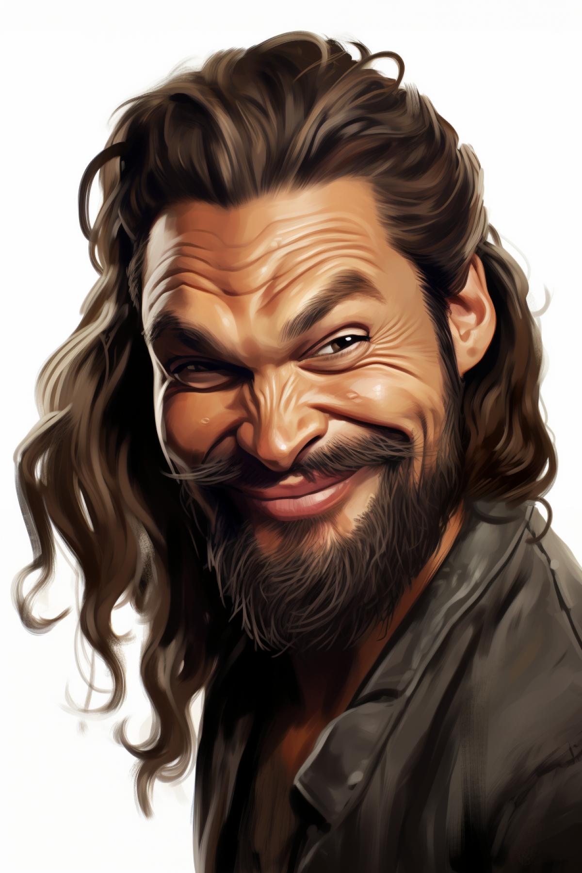 Jason momoa, caricature