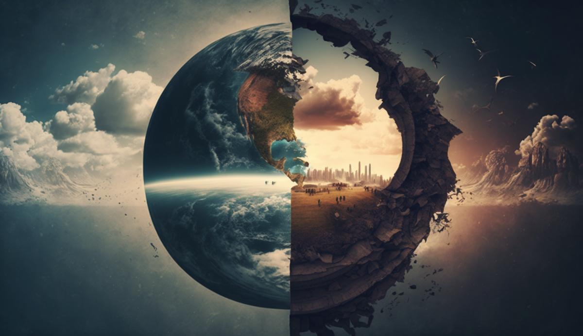 The world is the other way around