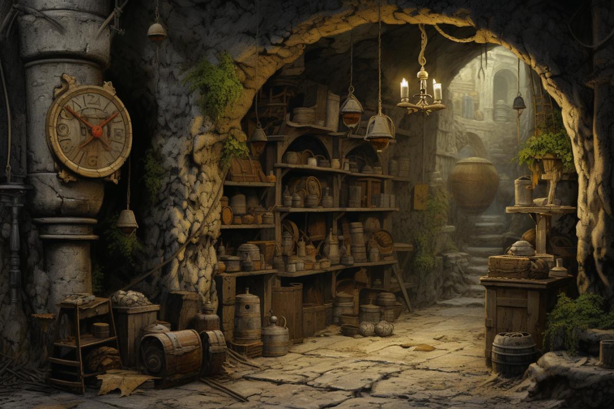 Alchemists Cave, photorealism