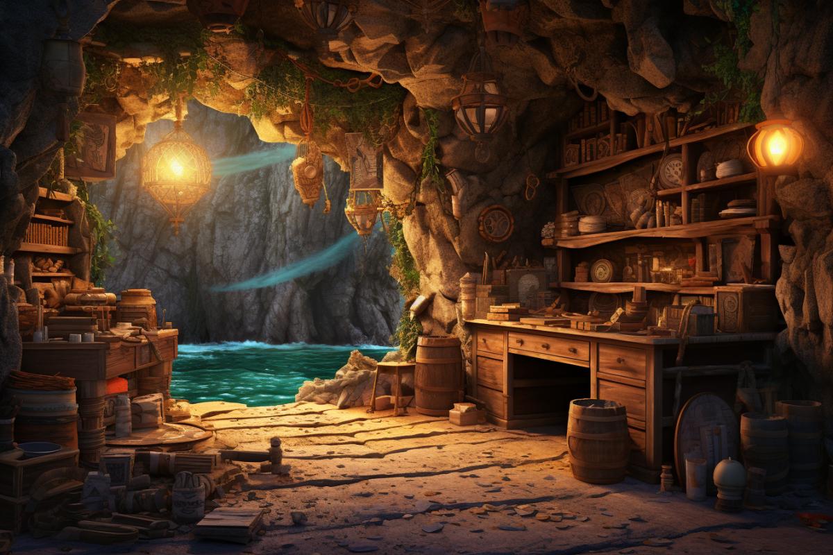 Alchemists Cave, photorealism