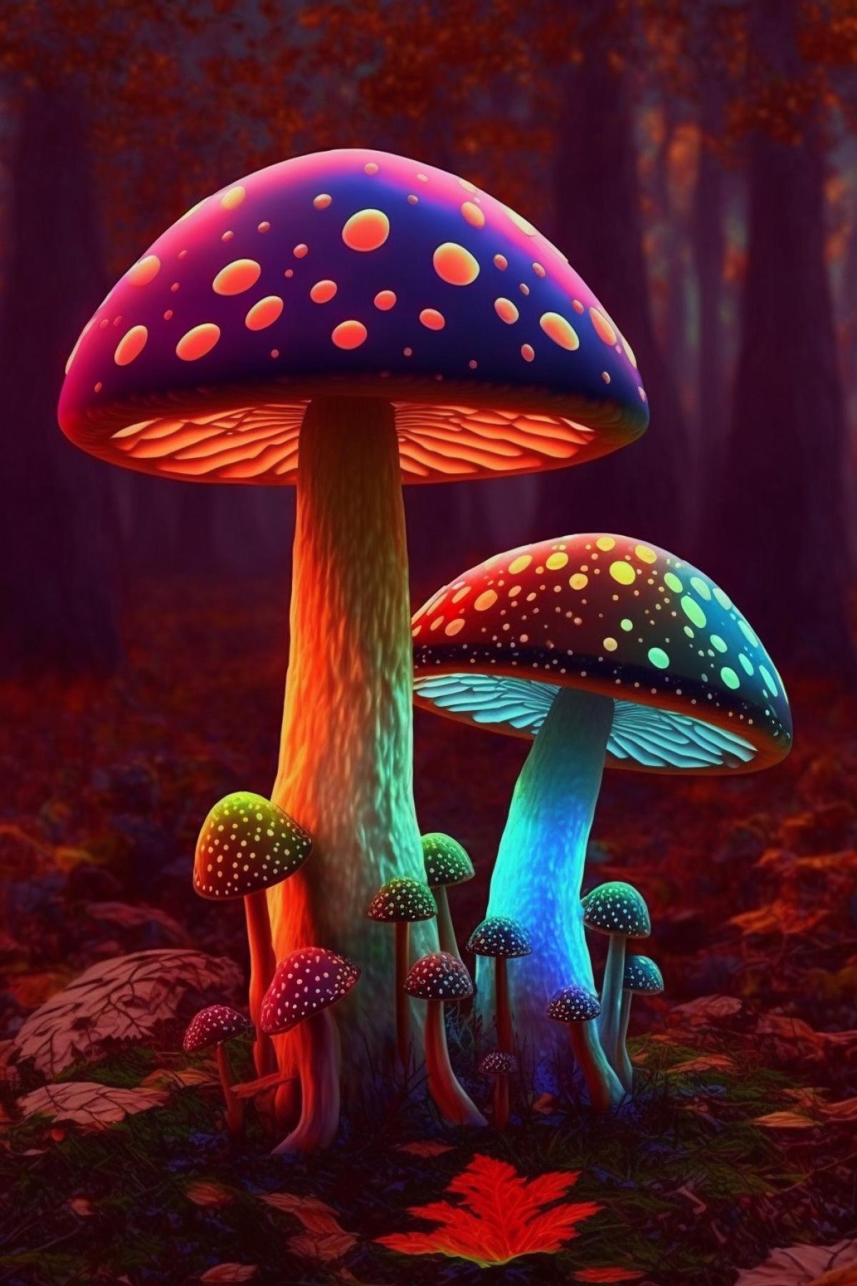 Mushrooms with hallucinations