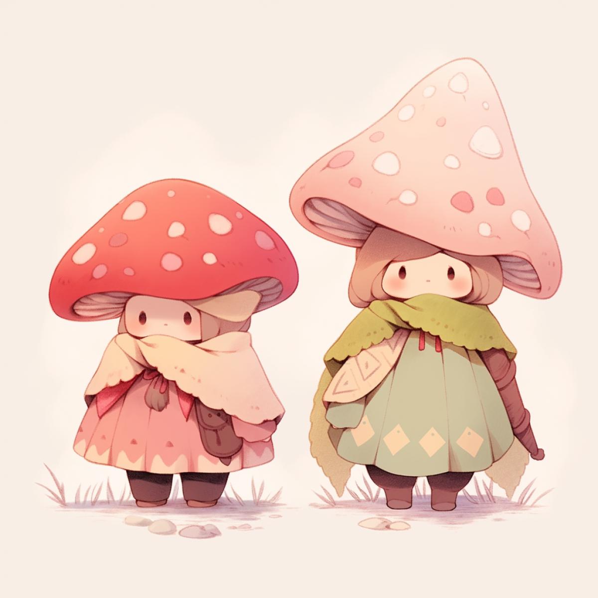 Mushroom gnomes