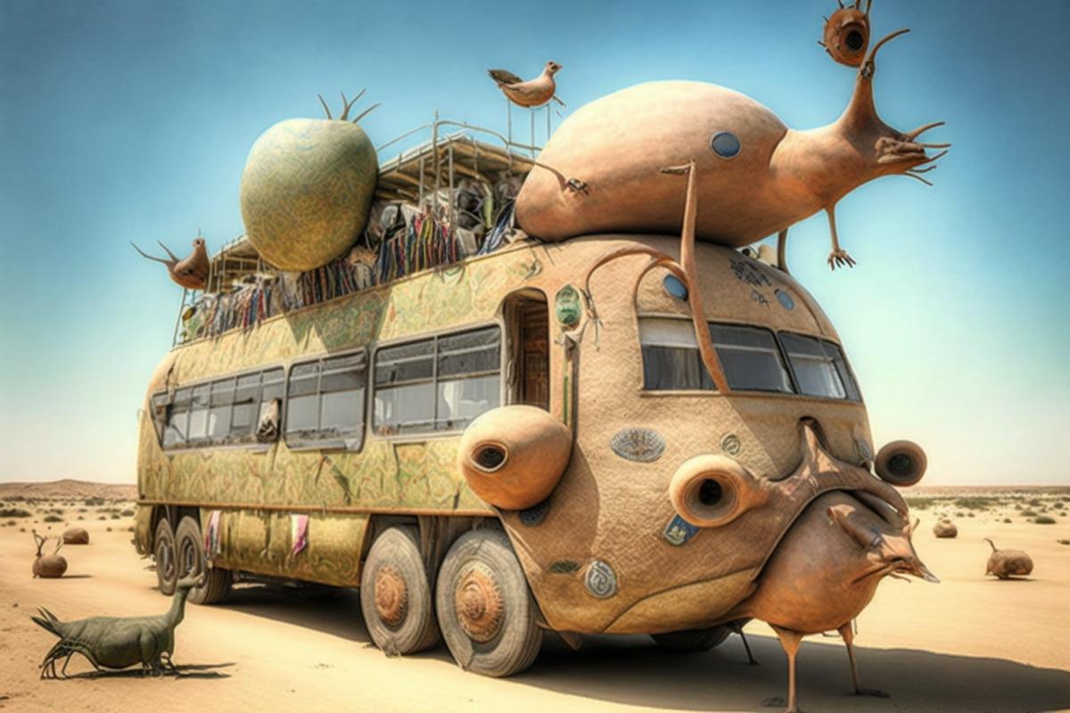 The most ridiculous bus in the world 💪
