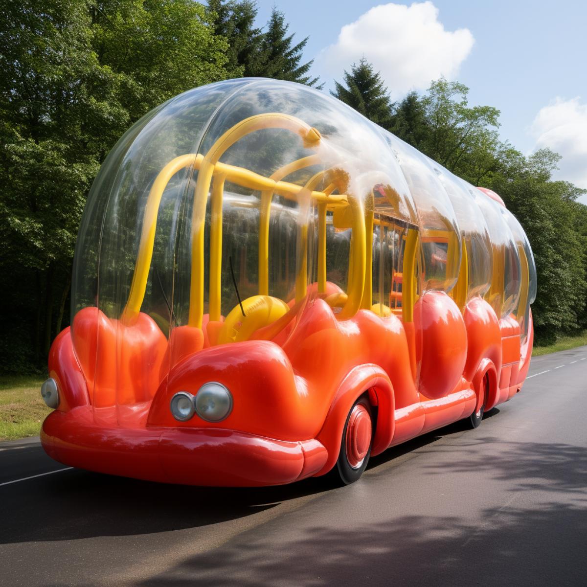 inflatable bus