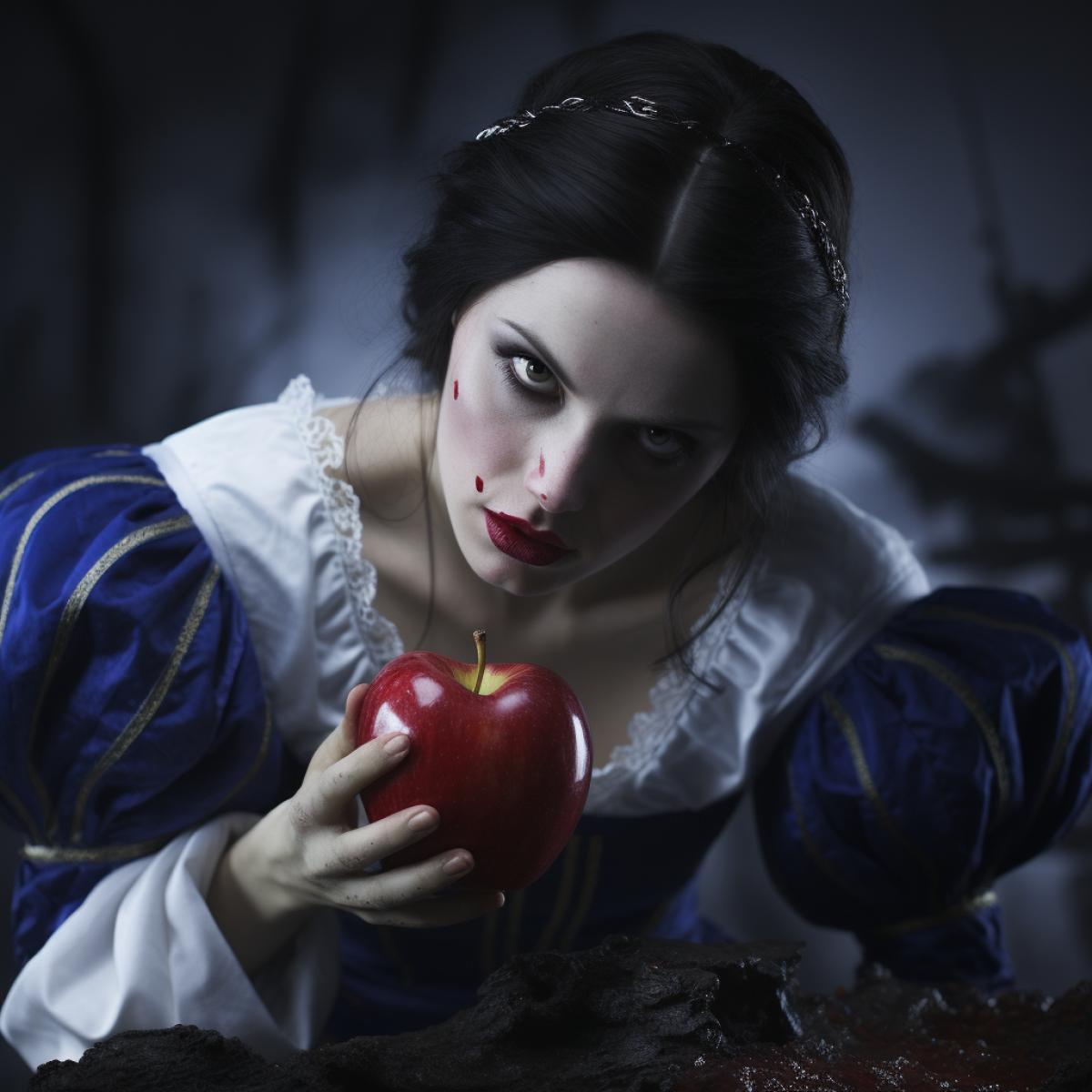 real life zombie Snow White