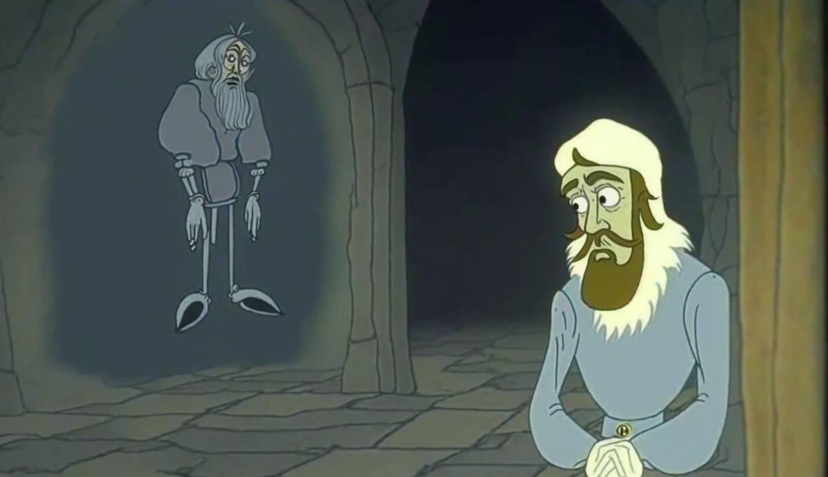 The Canterville Ghost, stills from the cartoon USSR 1970