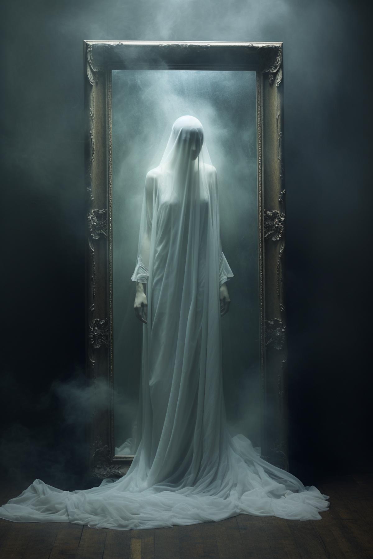 ghost in a mirror