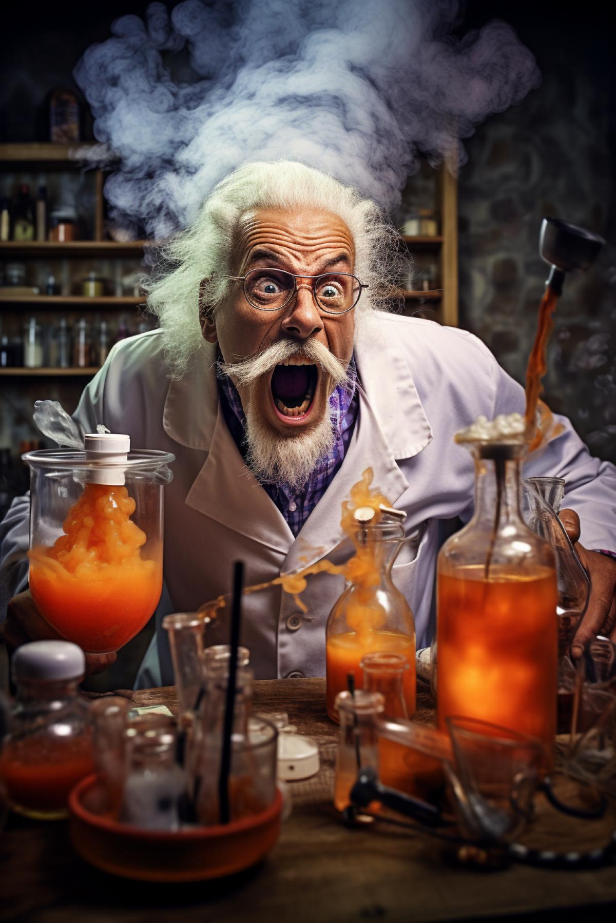 Mad emotional chemist, photo