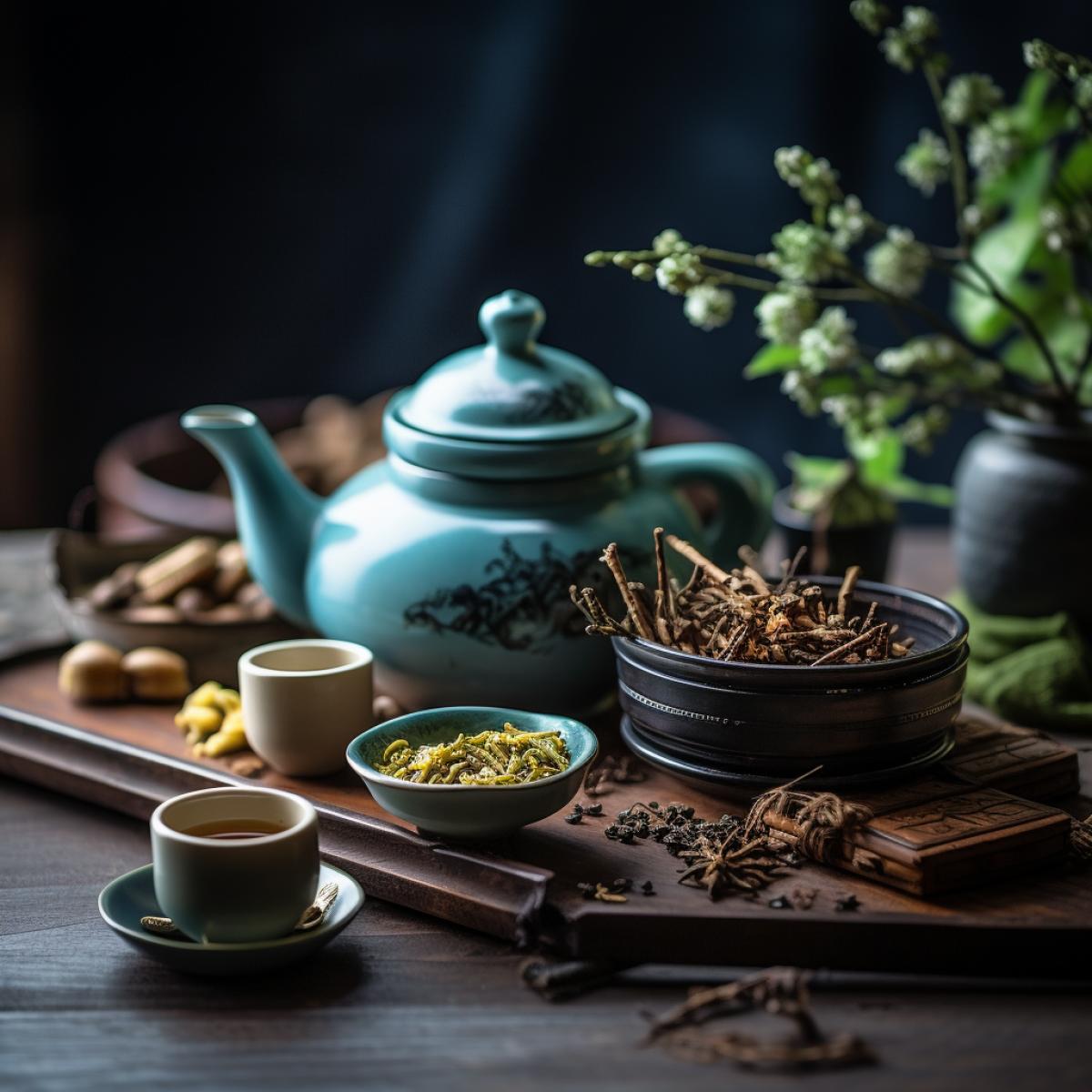 Attributes of the Chinese tea ceremony, beautiful Chinese dishes
