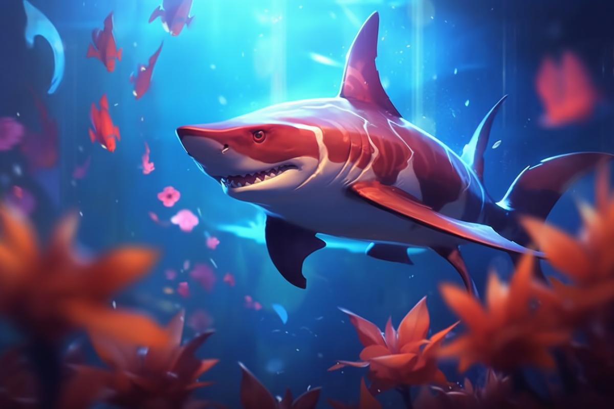 Dangerous shark 🦈💐🧋🤗