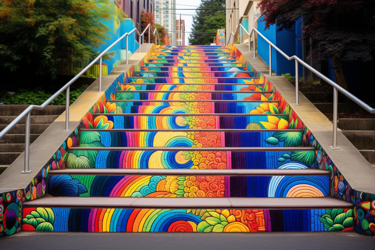 psychedelic steps