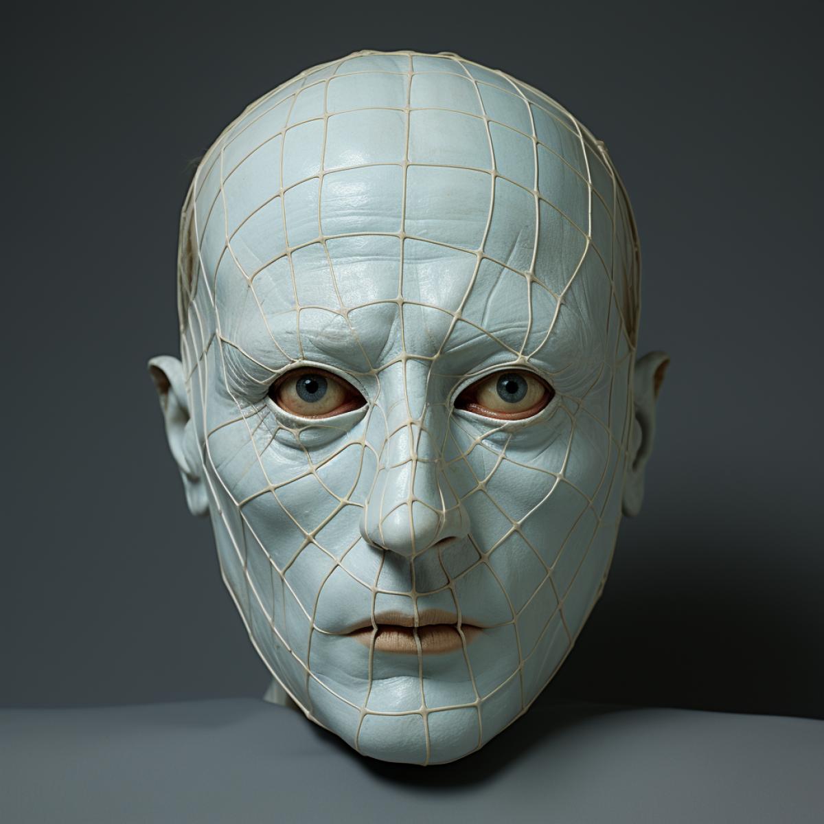 death plaster mask of Vladimir Vysotsky