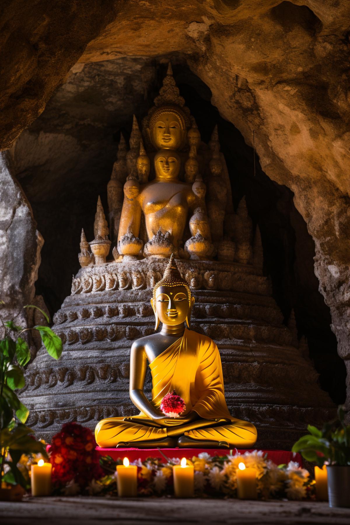 Vihara in cave