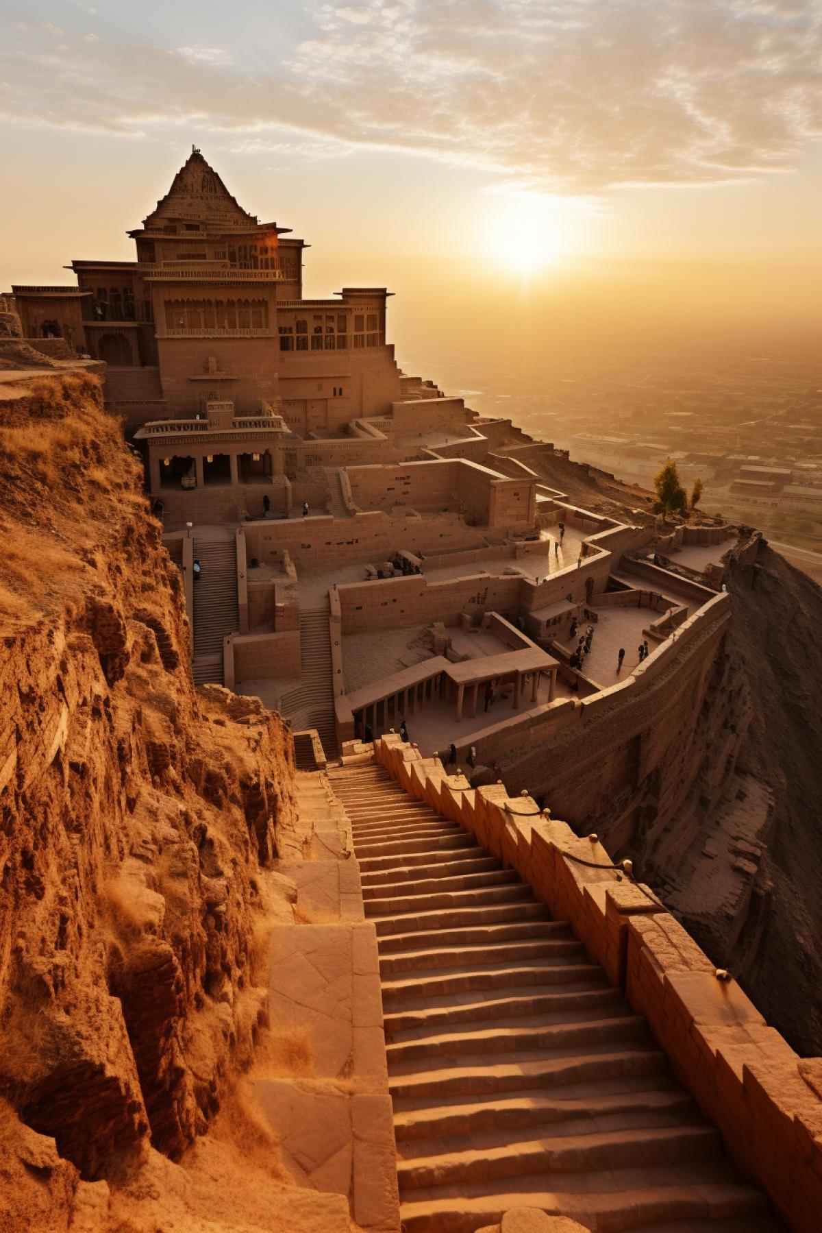 Ishtar temple breathtaking view
