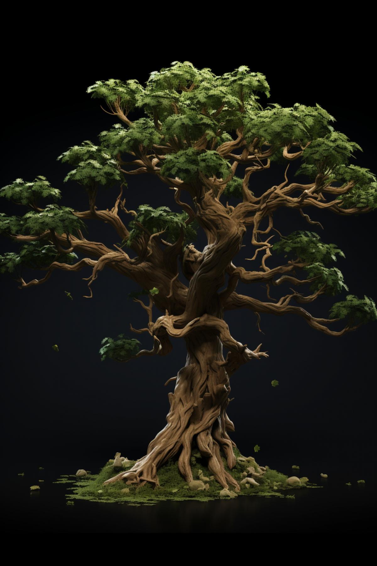 Action combat tree