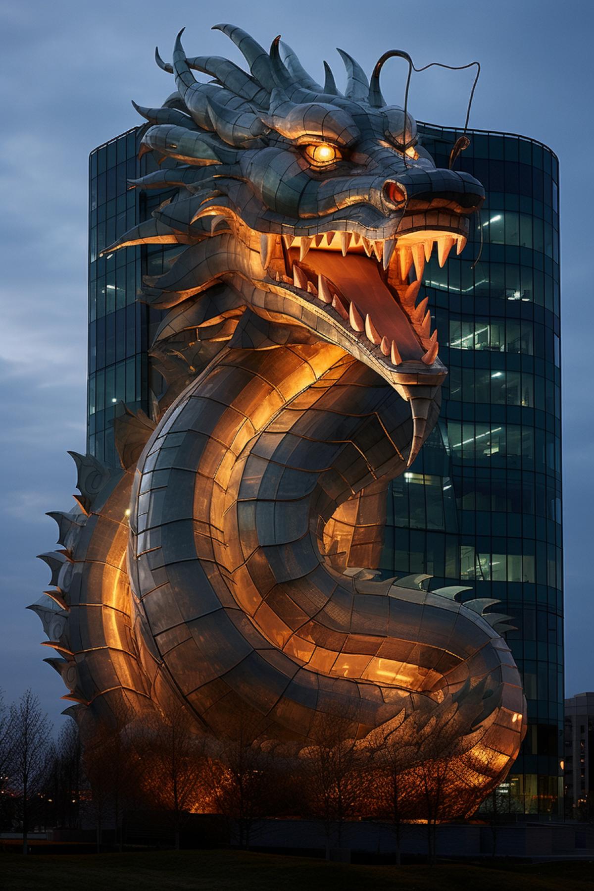 Dragon office building