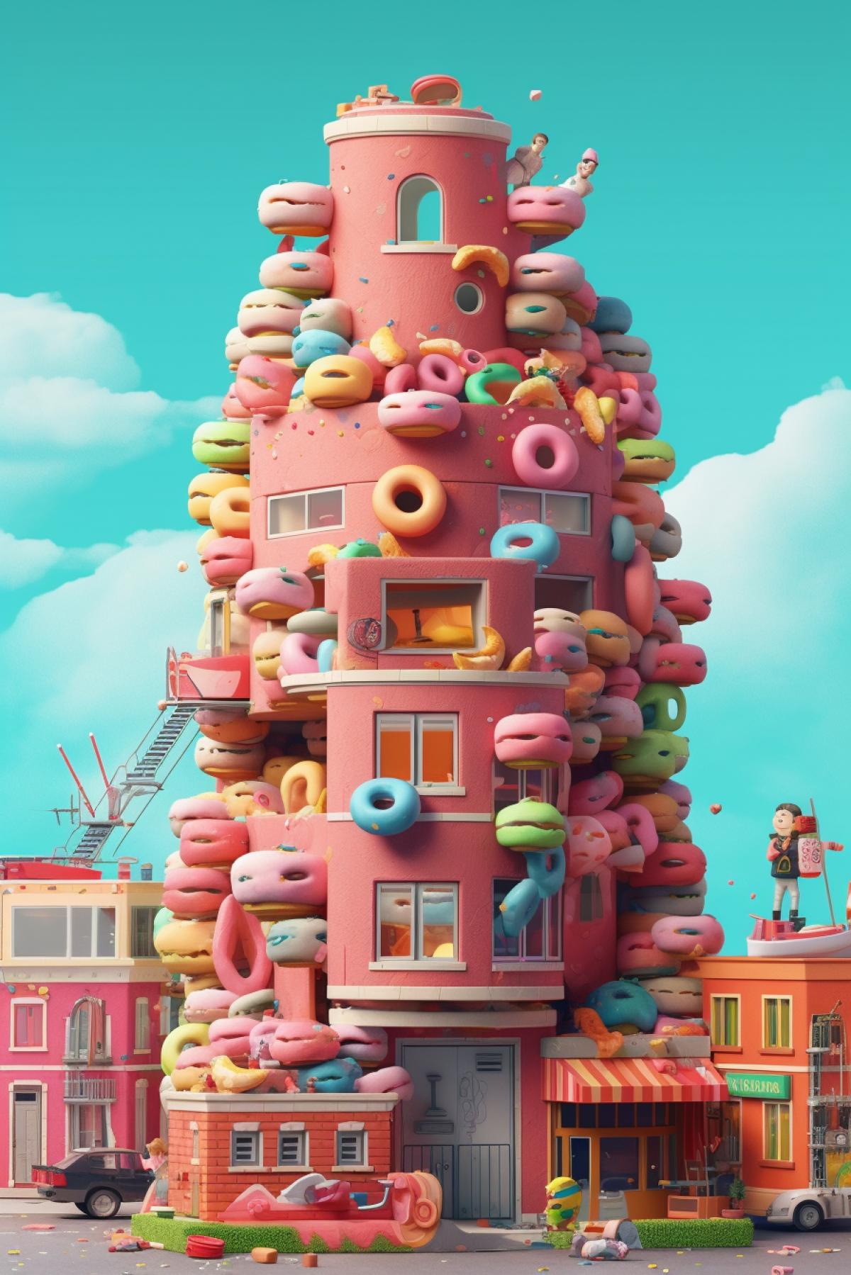 Building 🍩🍩🍩🍩🍩🍬🍬