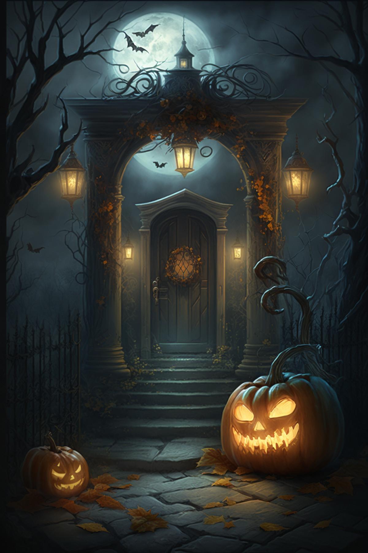 Halloween atmosphere