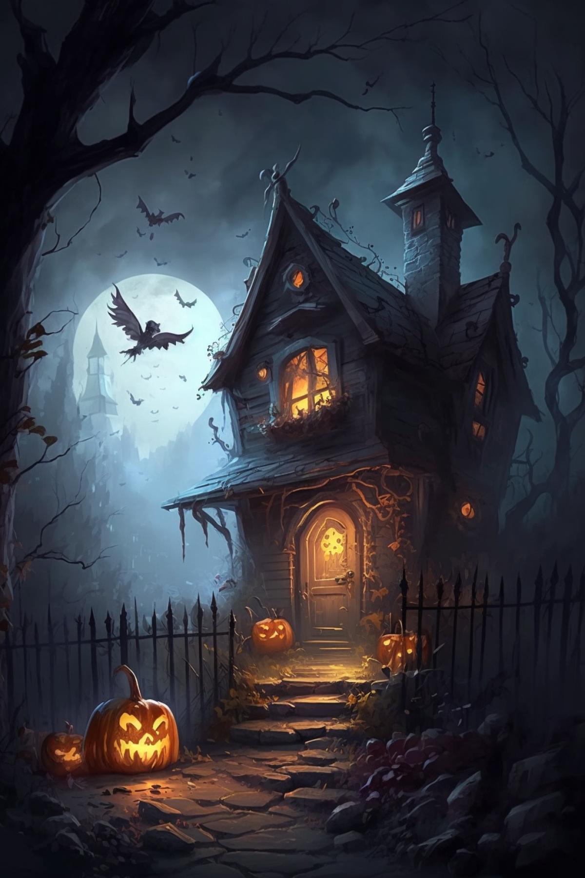 Halloween atmosphere