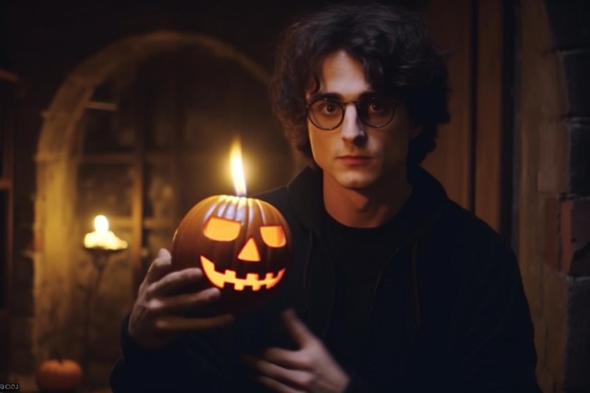 Sinister Harry Potter dances on Halloween 👻🎃
