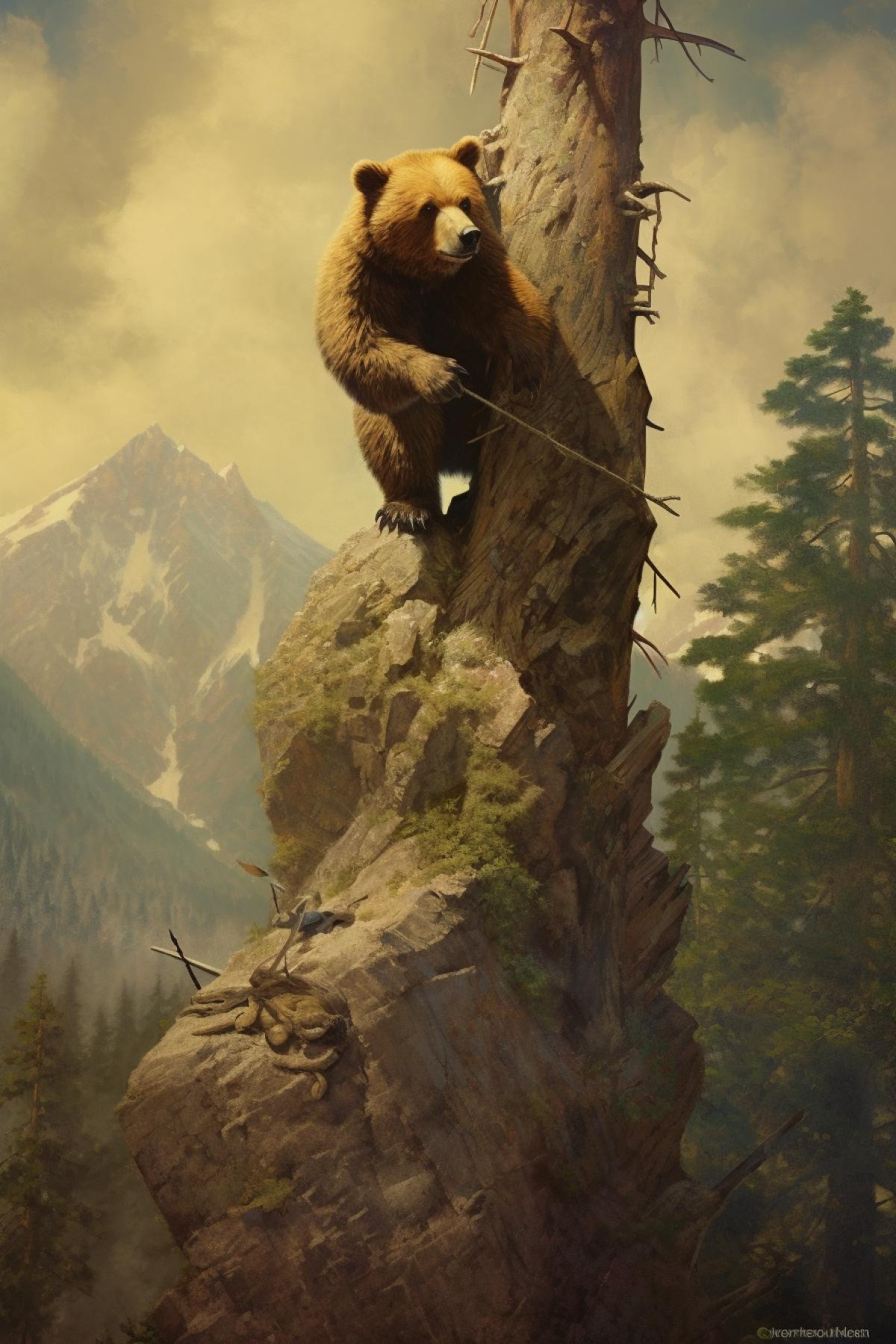 Bear climber