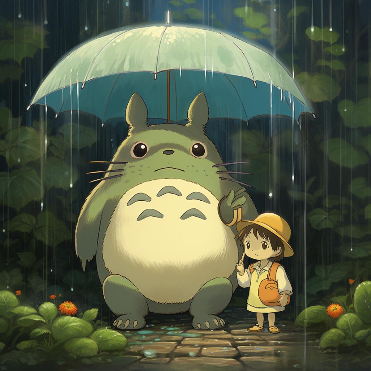 anime My neighbor totoro
