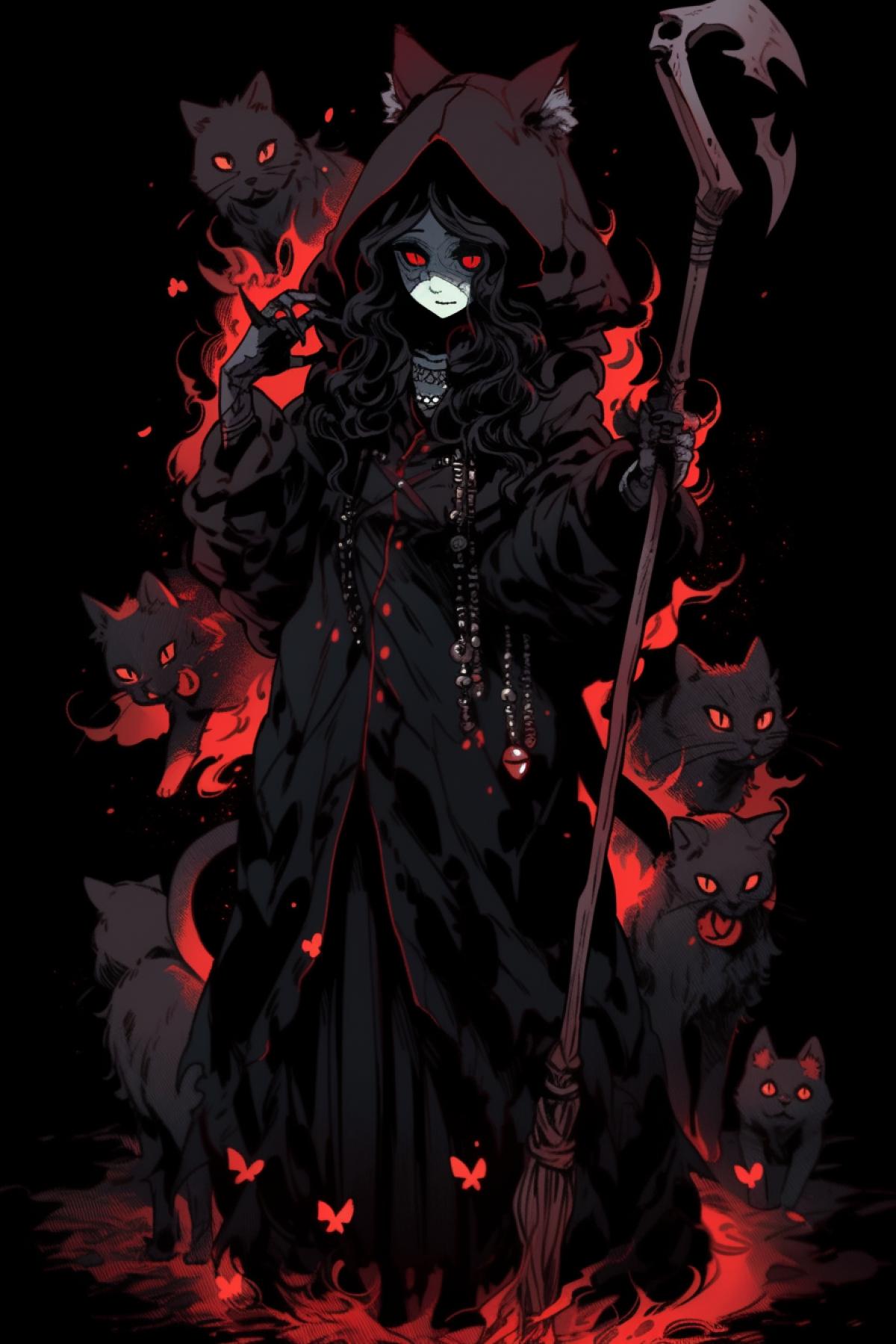 Death came for the cat