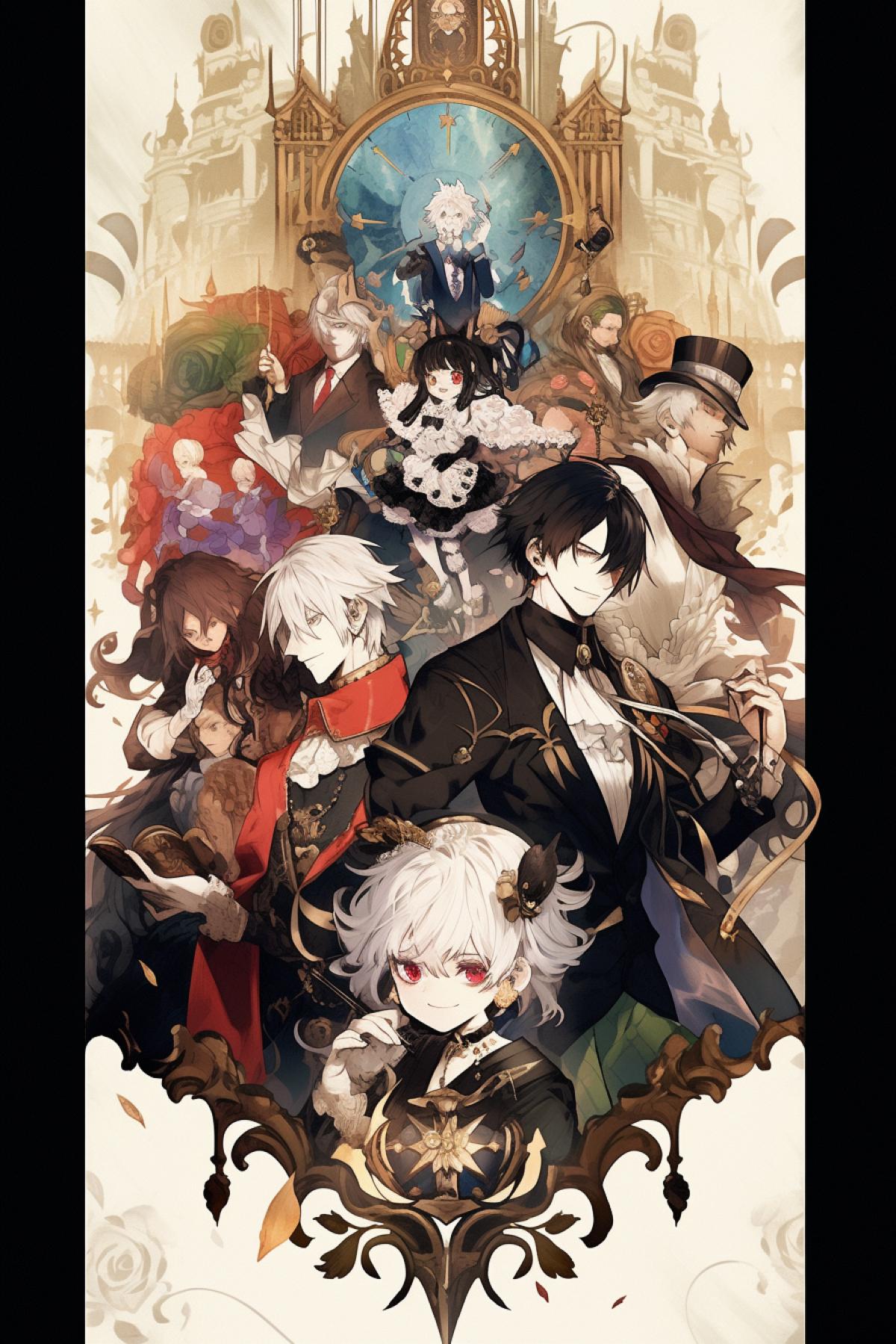The best anime for the Baroque Gothic competition