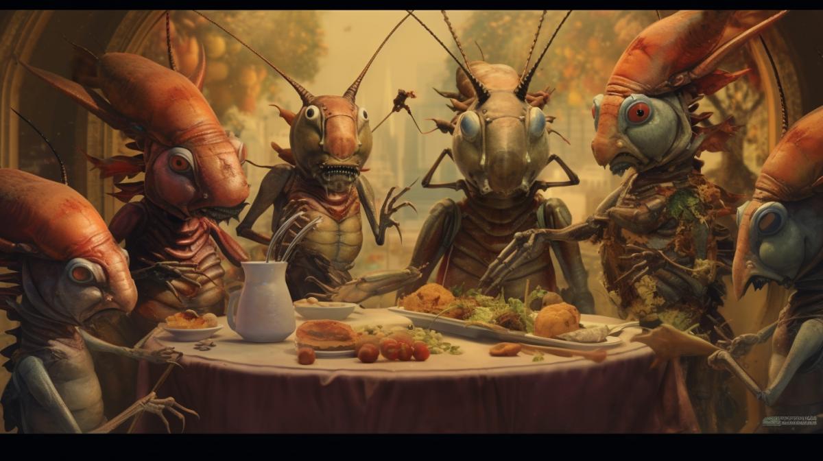 Cockroach party is fun