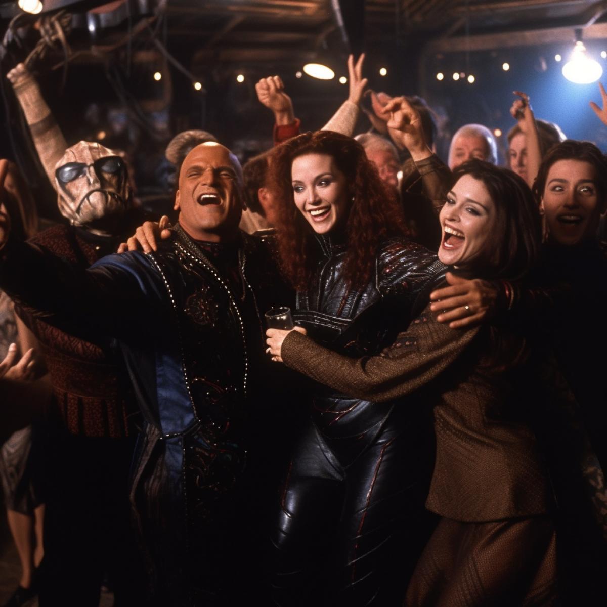 Dance party at Babylon 5