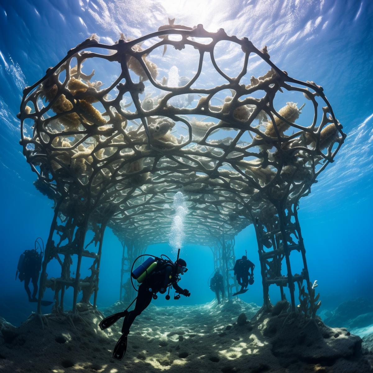 Deep-sea Architects: Professional Diver Builders. Imagine a team of low level professional divers equipped with specialized tools for underwater construction. These expert divers meticulously assemble intricate underwater structures, from futuristic coral-inspired sculptures to eco-friendly habitats. The dive becomes a mesmerizing display of craftsmanship beneath the waves, showcasing the artistry of professional divers as they create stunning additions to the ocean floor.