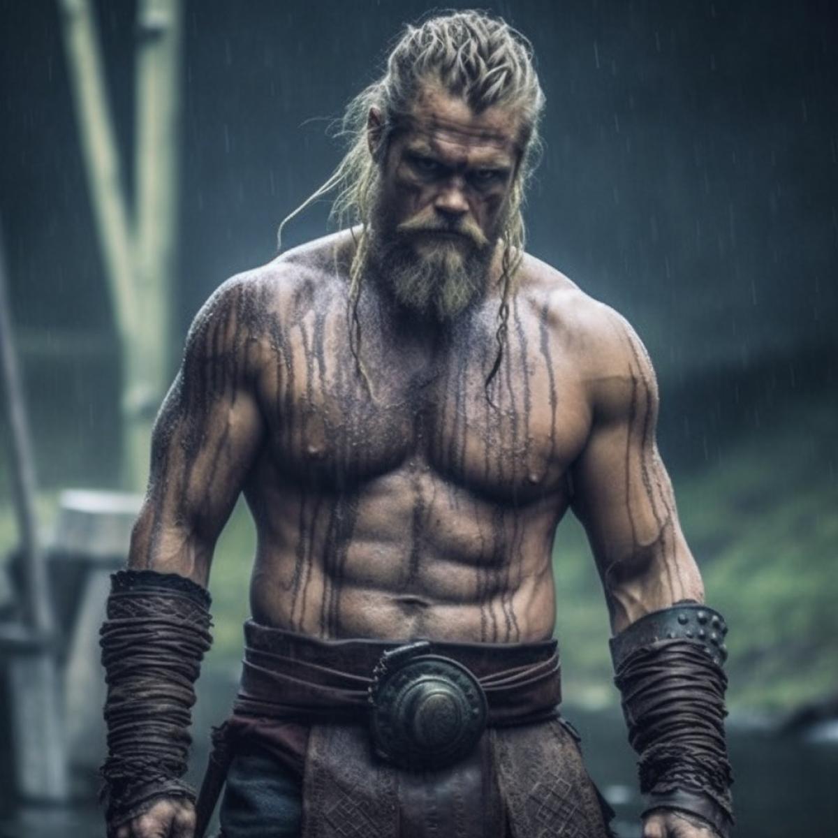 adgerda, from the movie Vikings, fitness.