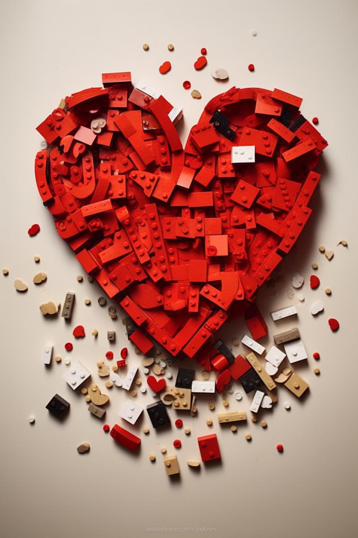 Lego heart ❤️❤️❤️❤️❤️