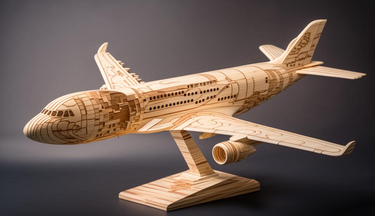 wooden airliner