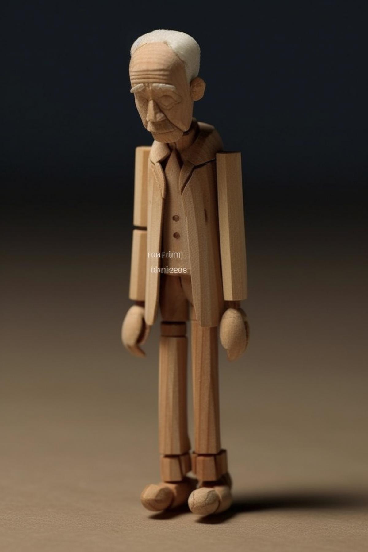 Wooden grandfather 😢
