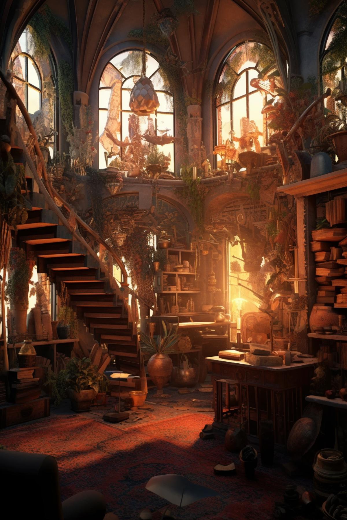 Acid bower interior