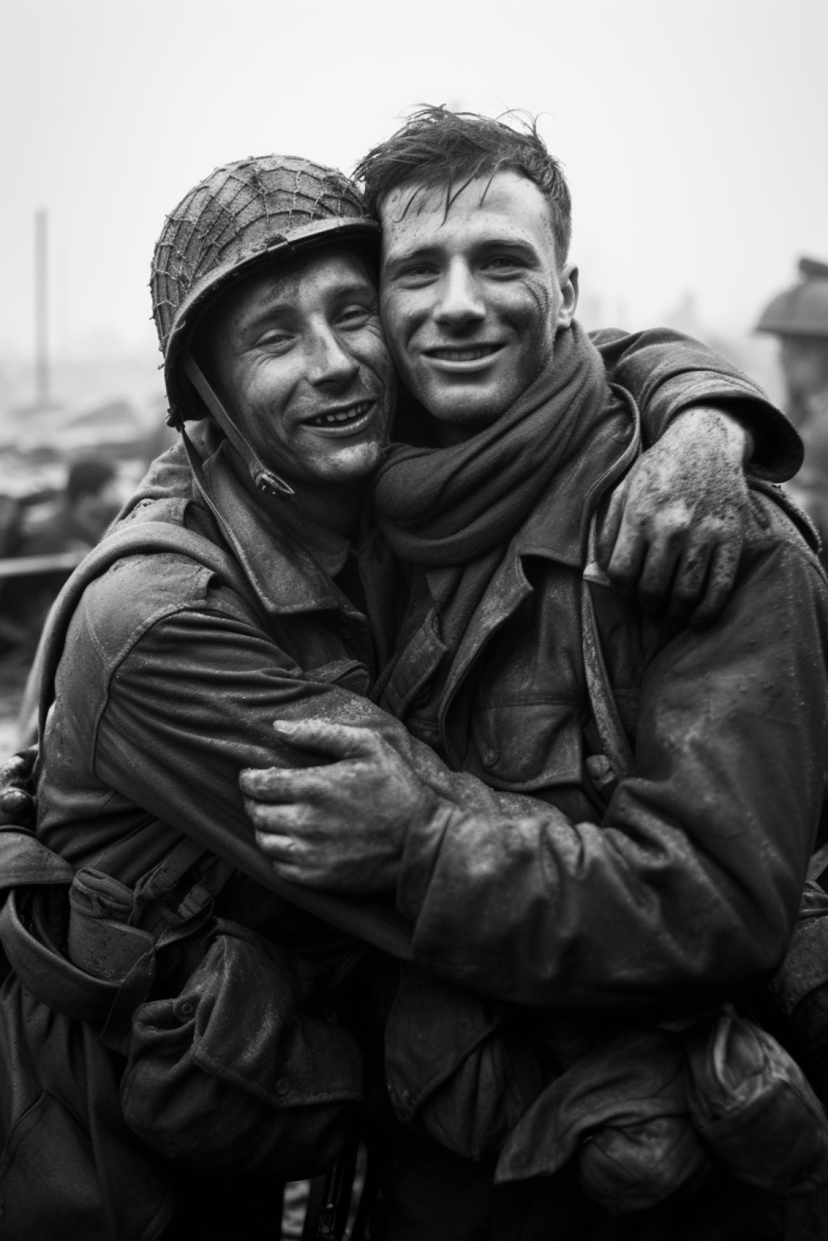 Soldiers after victory in mortal combat world war two documentary