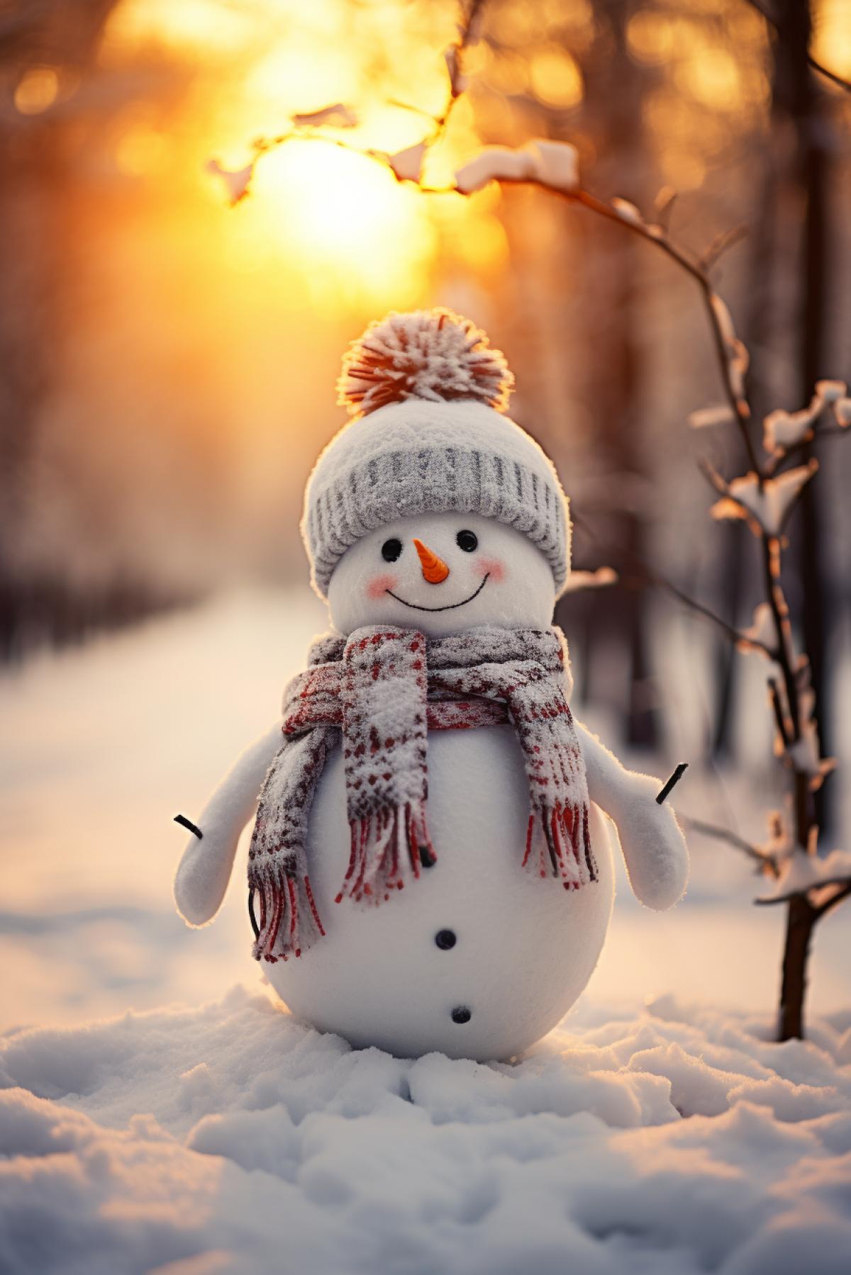 The cutest snowman, New Years mood
