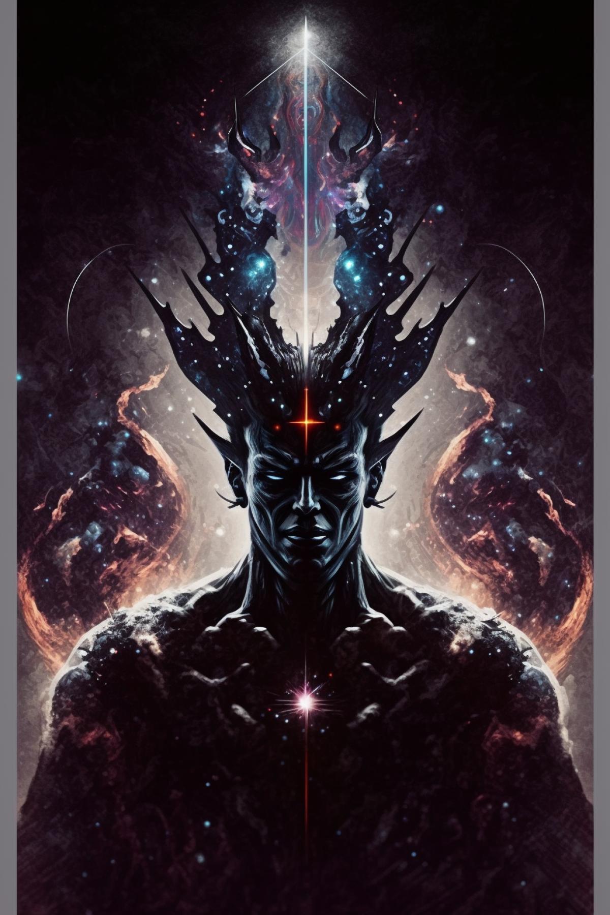 Diabolical being of outer space