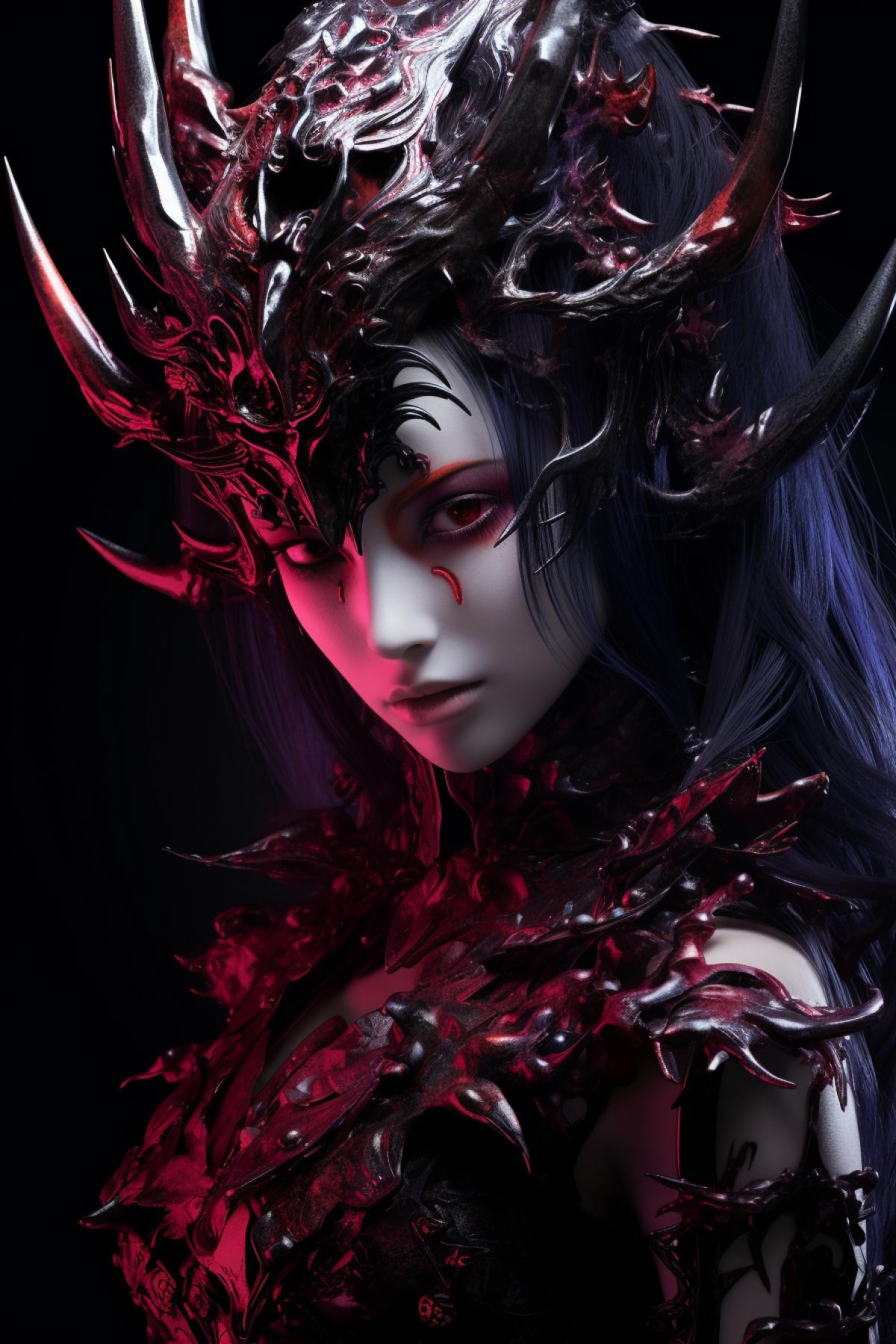 Dangerous and evil 33-year-old demonic hellish beauty woman