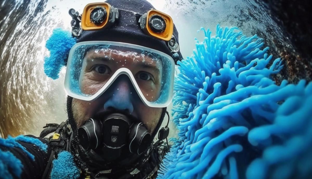 Microbes take selfies on Gopro